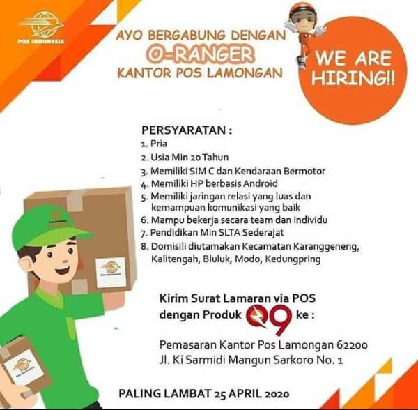 Detail Loker Kurir Surat Nomer 3