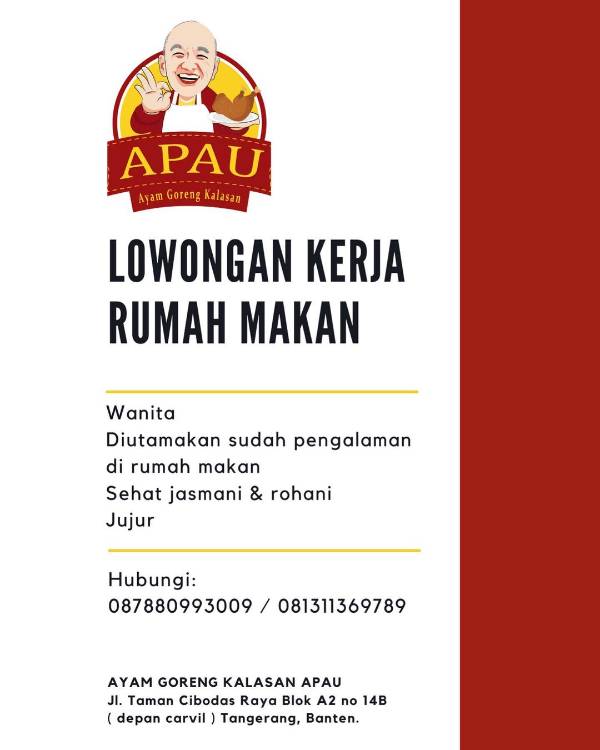 Detail Loker Rumah Makan Nomer 14