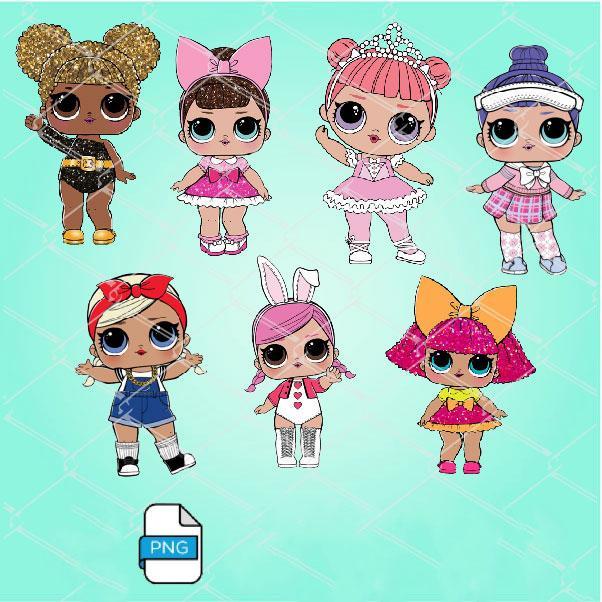 Detail Lol Doll Clip Art Free Nomer 24