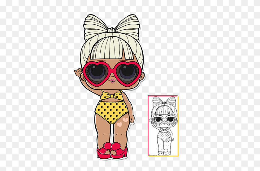 Detail Lol Doll Clip Art Free Nomer 35