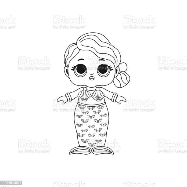 Detail Lol Doll Clipart Black And White Nomer 18