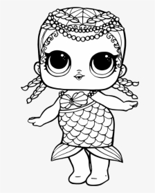 Detail Lol Doll Clipart Black And White Nomer 20