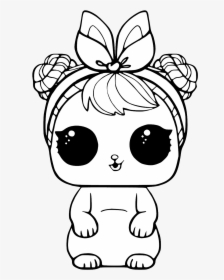 Detail Lol Doll Clipart Black And White Nomer 39