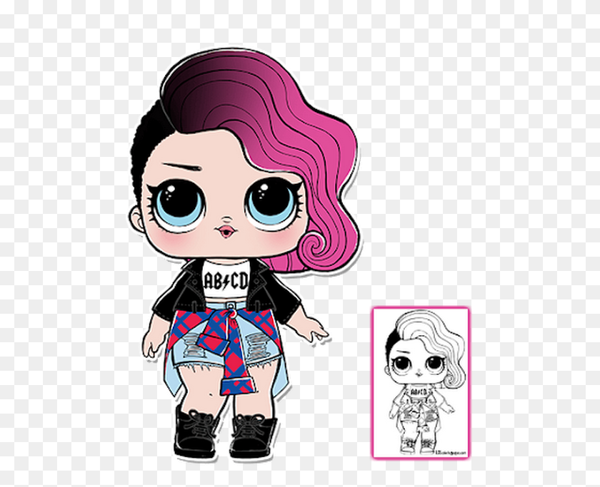 Detail Lol Doll Face Clipart Nomer 33