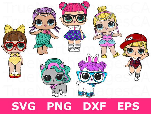 Detail Lol Dolls Clipart Nomer 34