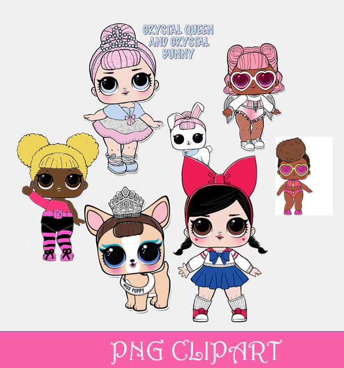 Detail Lol Dolls Clipart Png Nomer 34