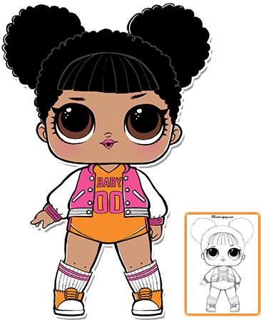 Detail Lol Dolls Clipart Png Nomer 49