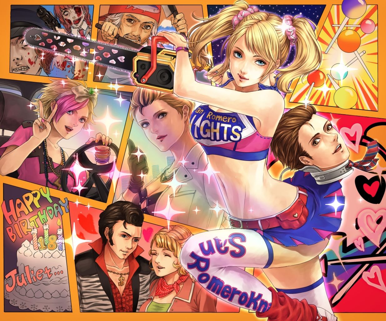 Detail Lollipop Chainsaw Wallpaper Nomer 15