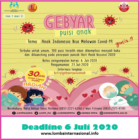 Detail Lomba Cipta Puisi Nomer 12