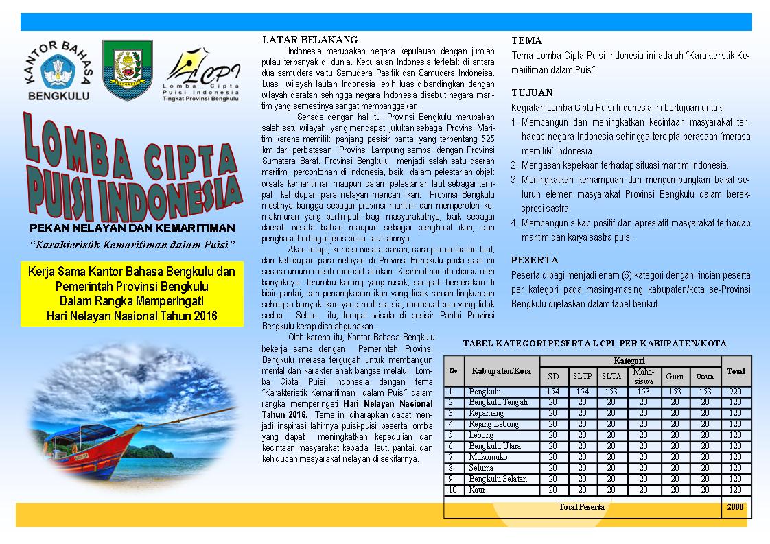 Detail Lomba Cipta Puisi 2016 Nomer 23