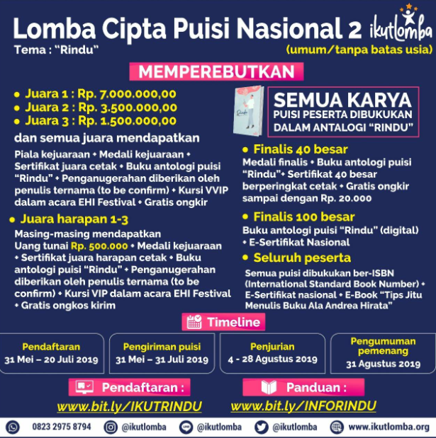 Detail Lomba Cipta Puisi 2020 Nomer 18