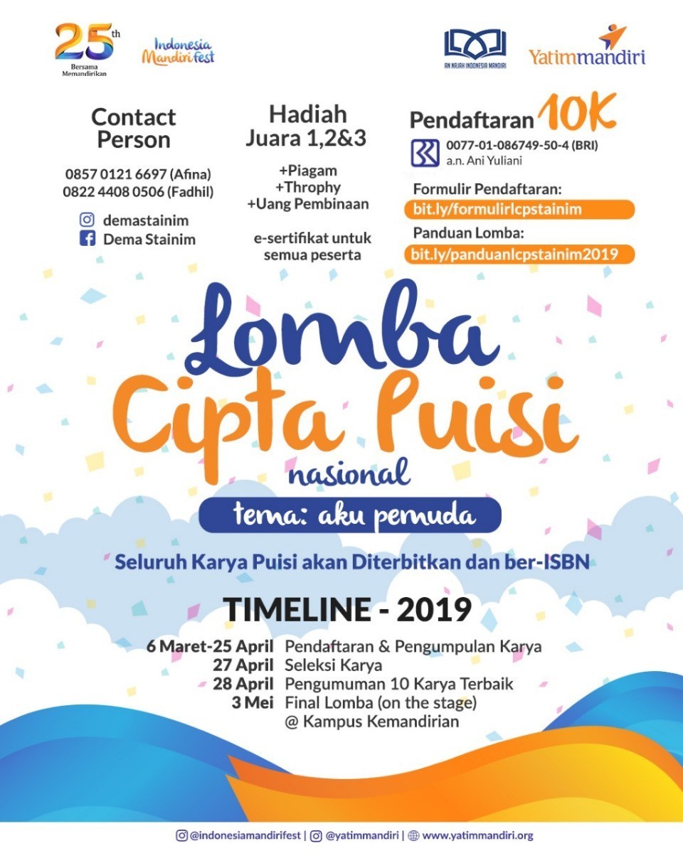 Detail Lomba Cipta Puisi Nomer 25