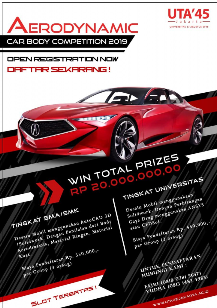 Lomba Desain Mobil 2019 - KibrisPDR