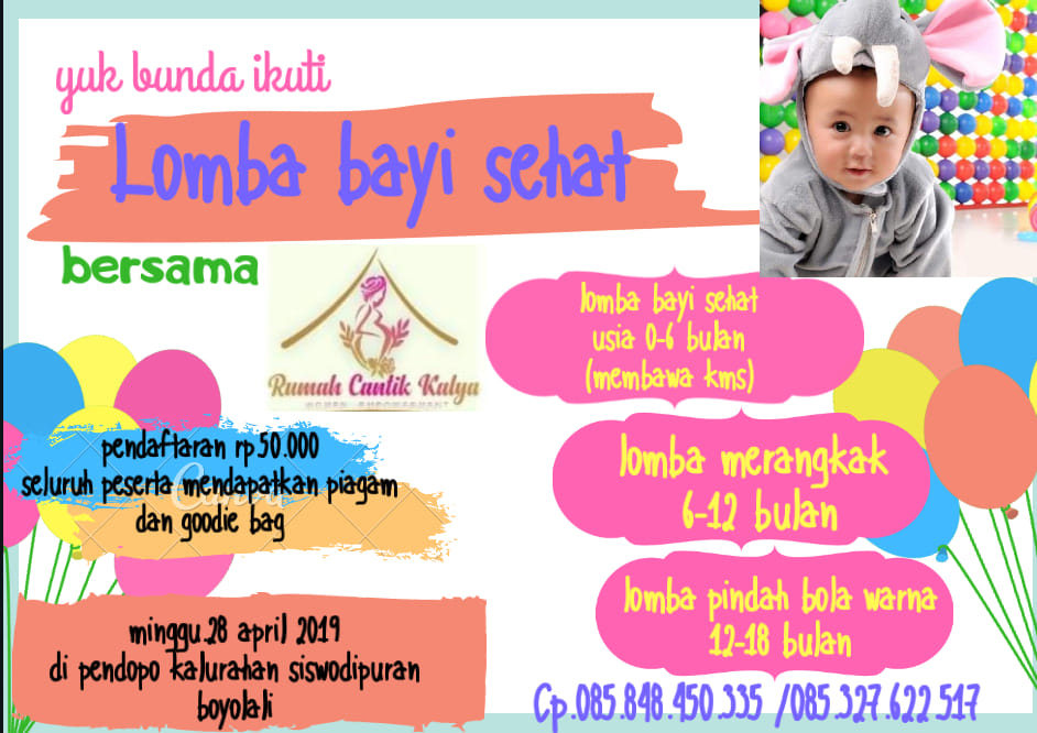 Detail Lomba Foto Bayi Sehat Nomer 3