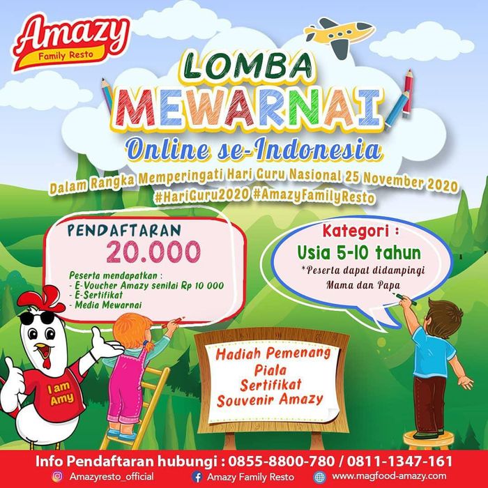 Detail Lomba Gambar Mewarnai Nomer 40