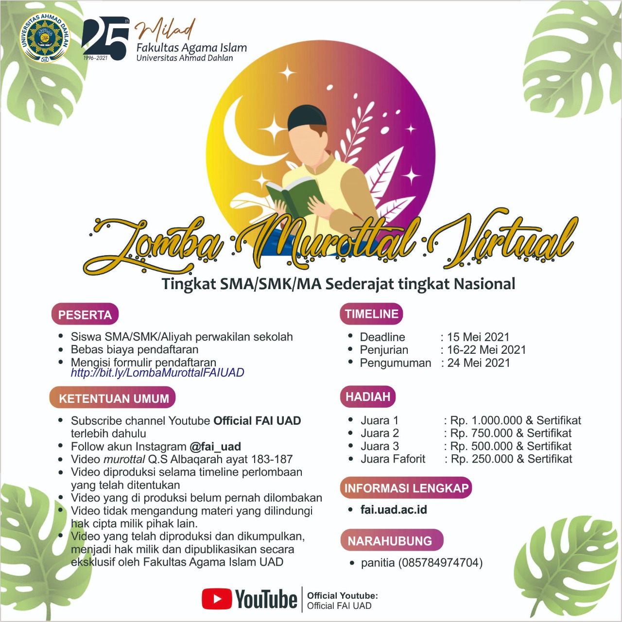 Detail Lomba Islami Terbaru Nomer 15