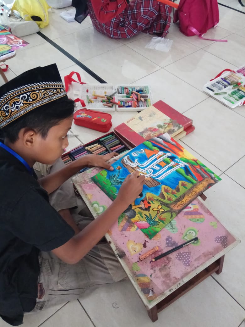 Detail Lomba Kaligrafi Anak Nomer 48