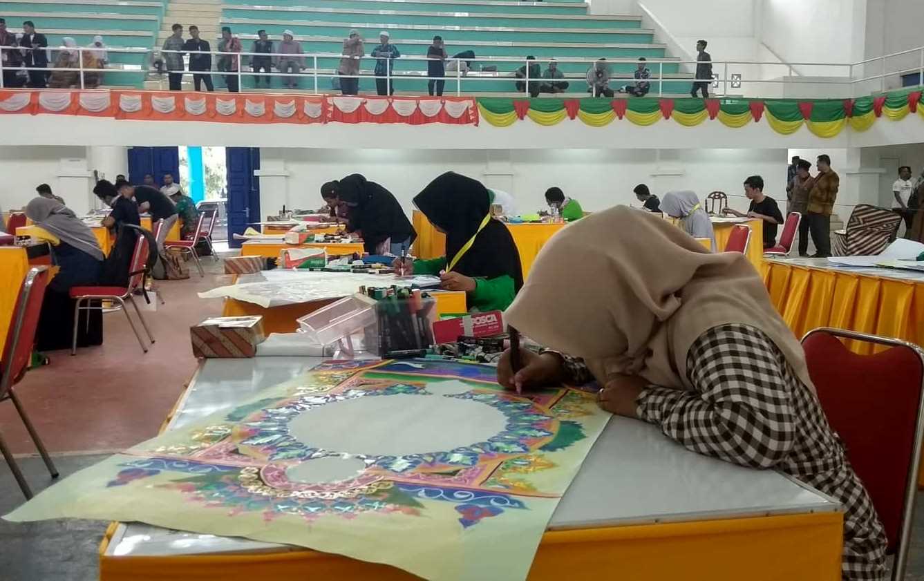 Detail Lomba Kaligrafi Surat Al Ikhlas Nomer 38