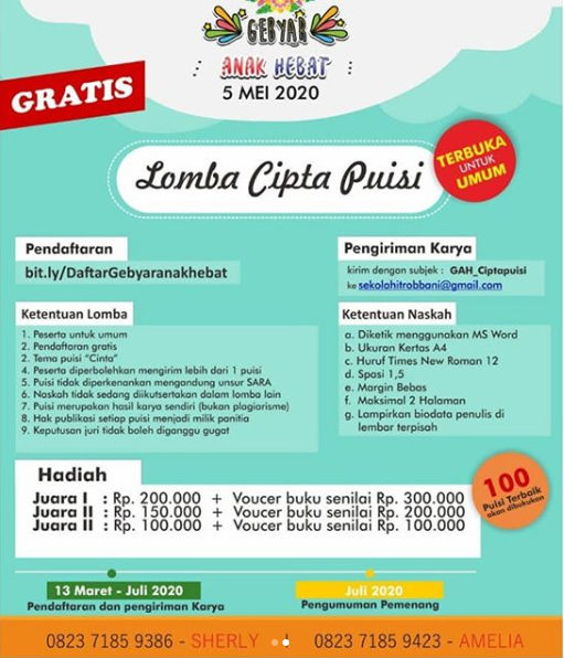 Lomba Menulis Puisi - KibrisPDR