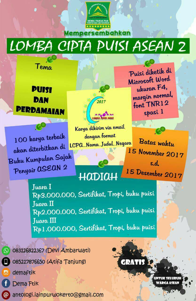 Detail Lomba Menulis Puisi Nomer 9