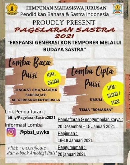 Detail Lomba Menulis Puisi Nomer 17