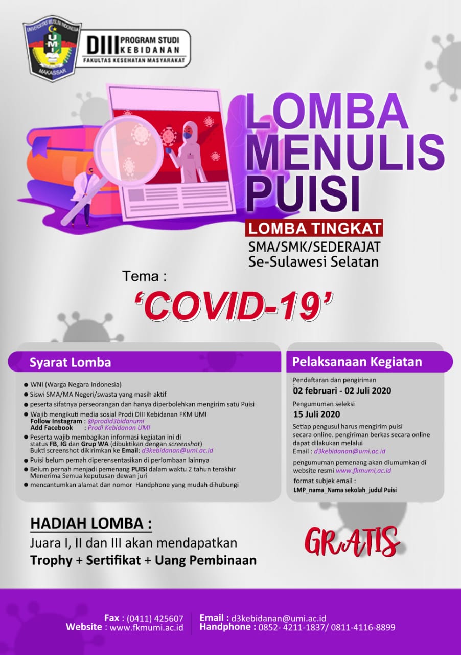 Detail Lomba Menulis Puisi Nomer 20