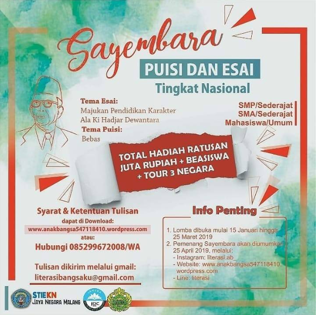 Detail Lomba Menulis Puisi Nomer 21