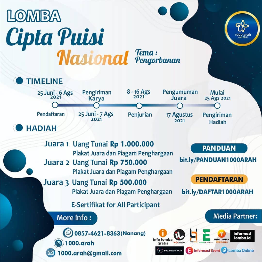 Detail Lomba Menulis Puisi Nomer 3