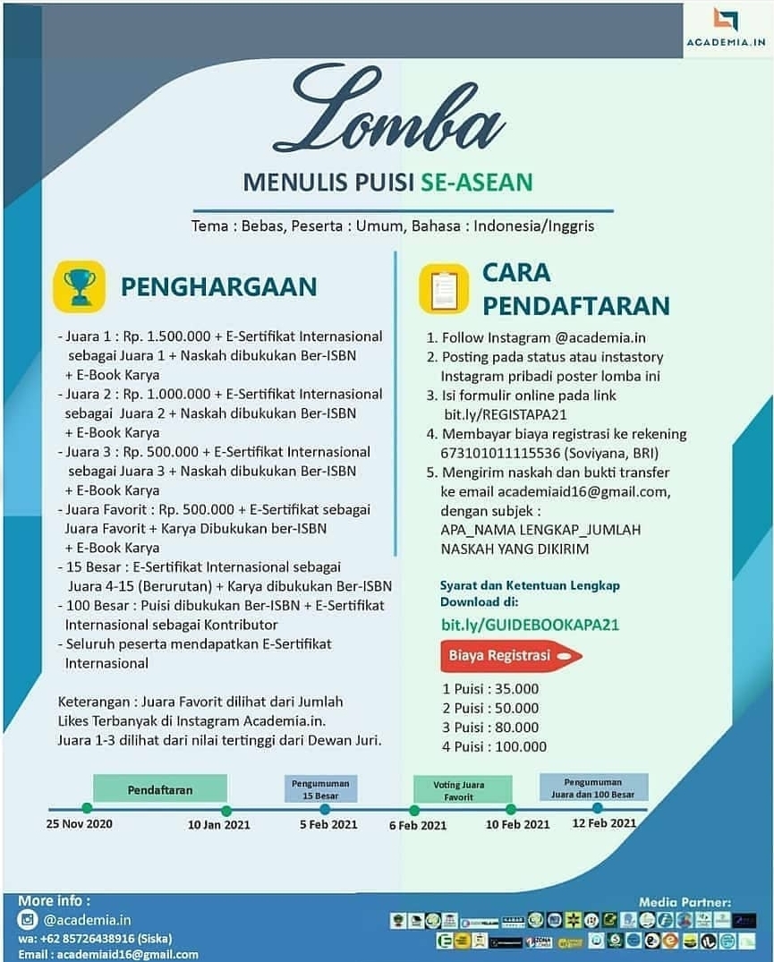 Detail Lomba Menulis Puisi Nomer 29