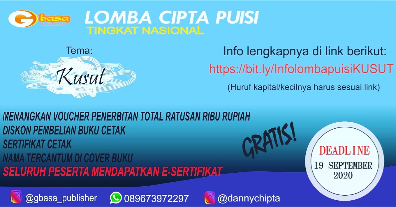 Detail Lomba Puisi Gratis 2020 Nomer 46