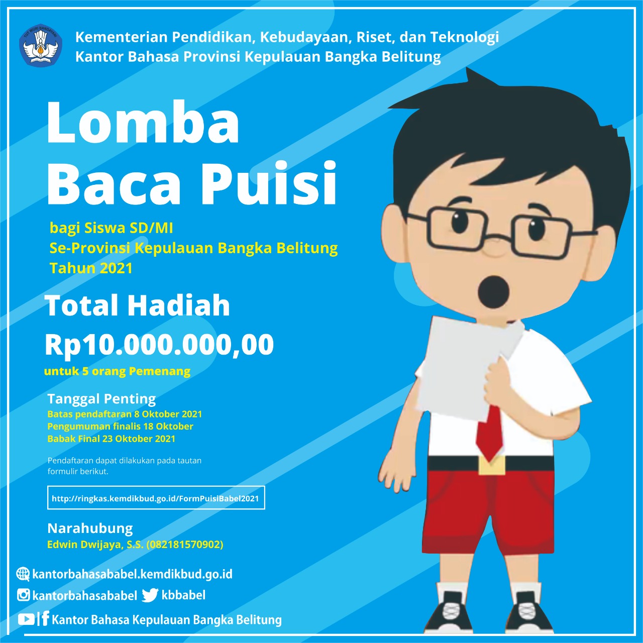 Detail Lomba Puisi Oktober 2019 Nomer 42