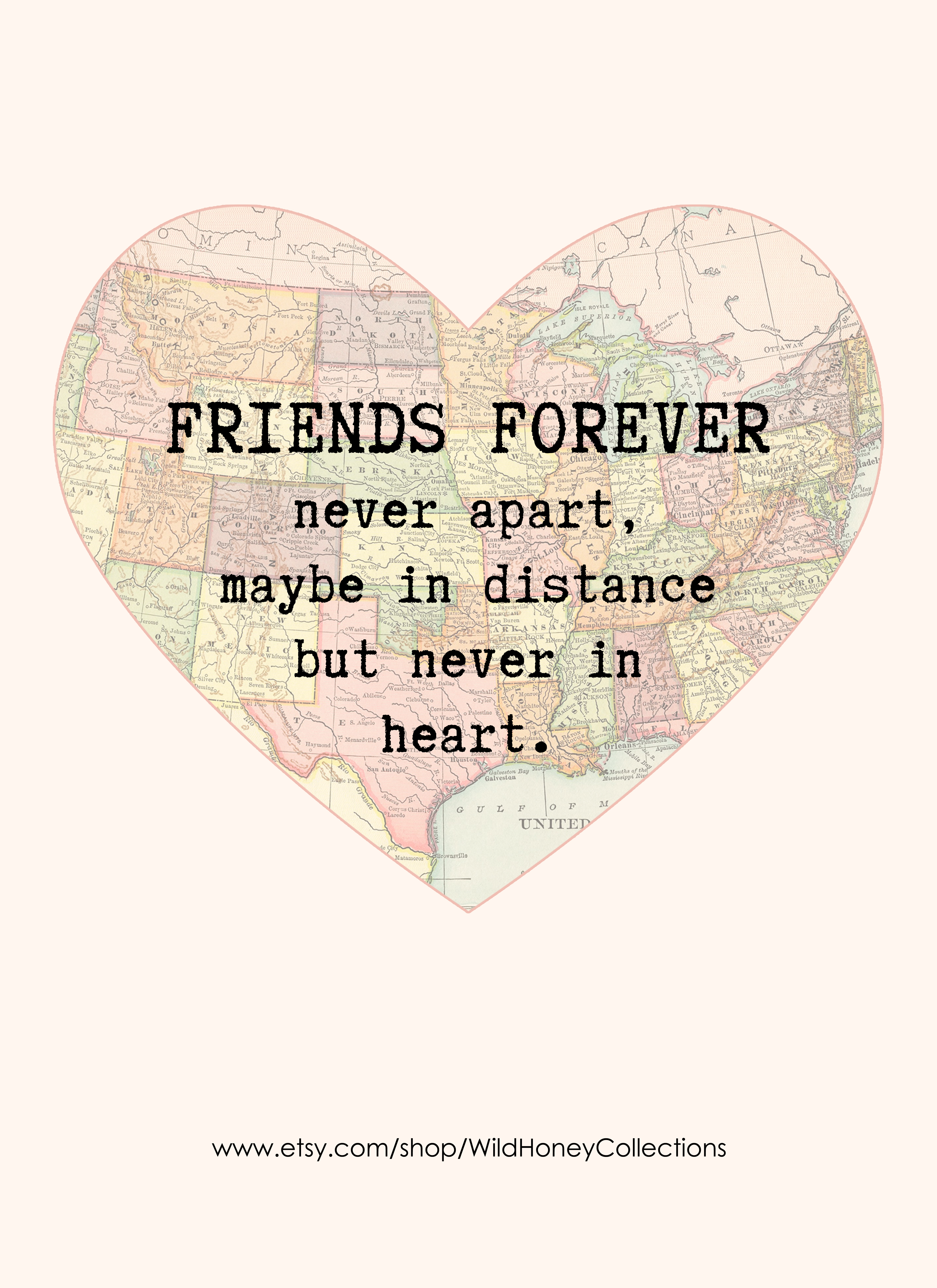 Long Distance Friendship Quotes - KibrisPDR