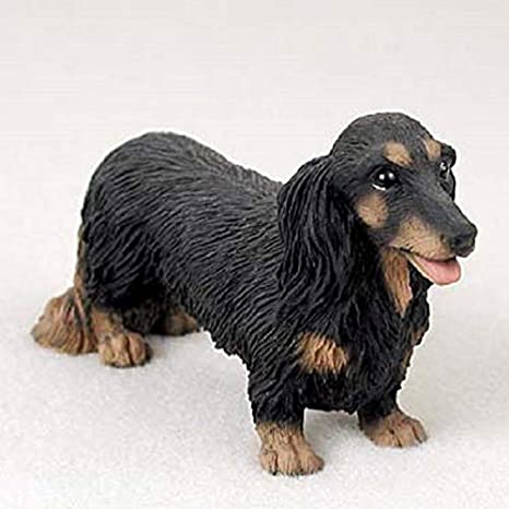 Long Haired Dachshund Statue - KibrisPDR