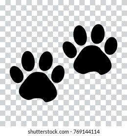 Detail Paw Print Transparent Background Free Nomer 15