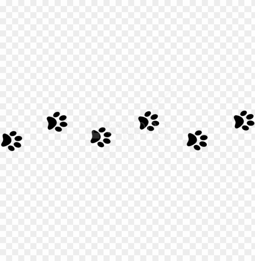 Detail Paw Print Transparent Background Free Nomer 23