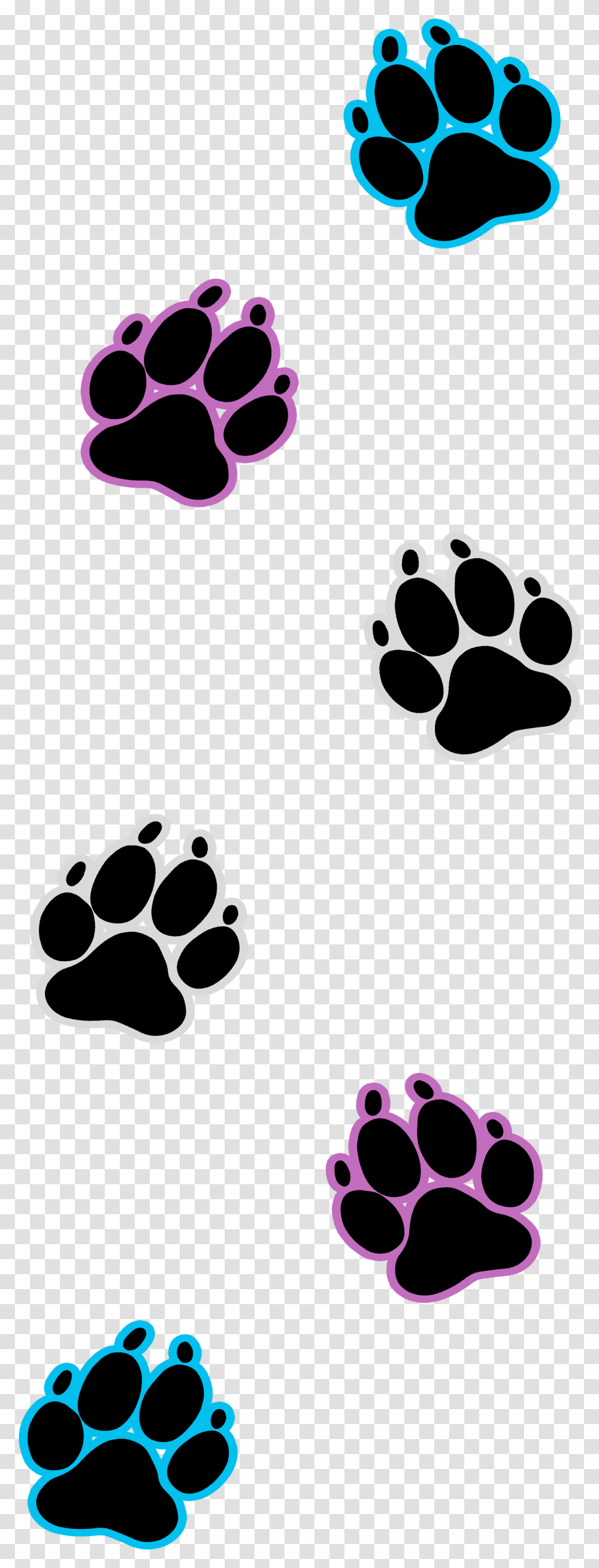 Detail Paw Print Transparent Background Free Nomer 28