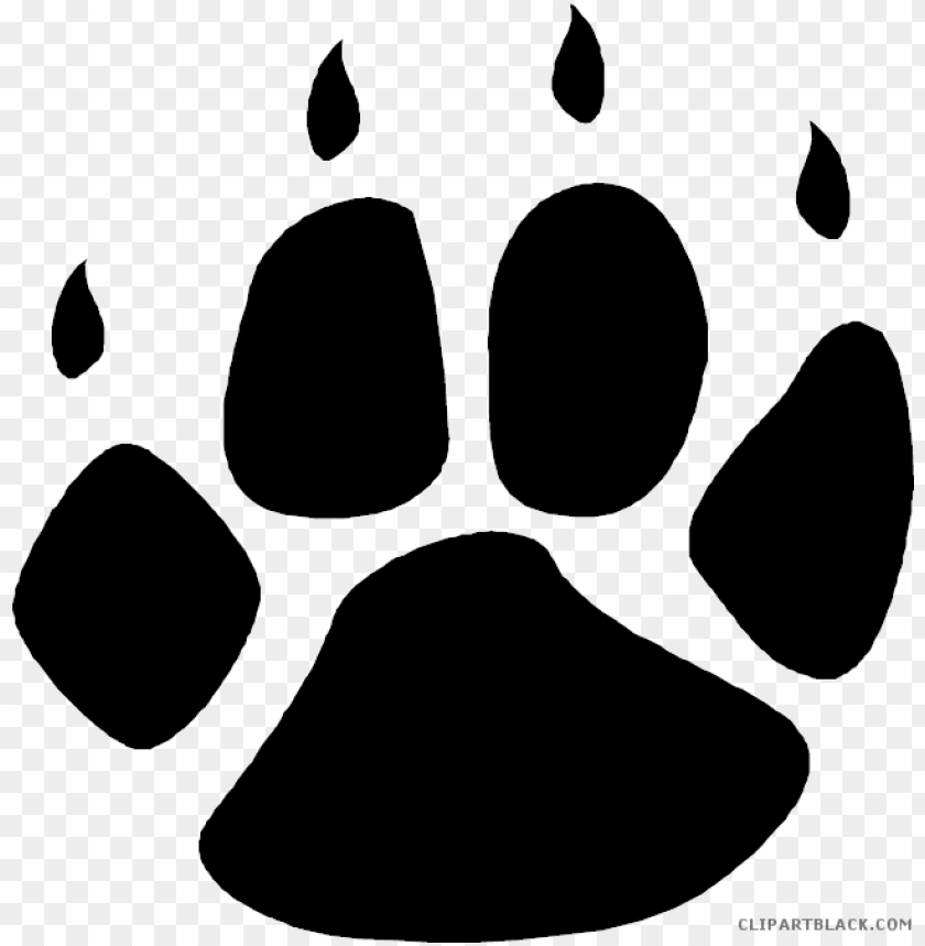 Detail Paw Print Transparent Background Free Nomer 31