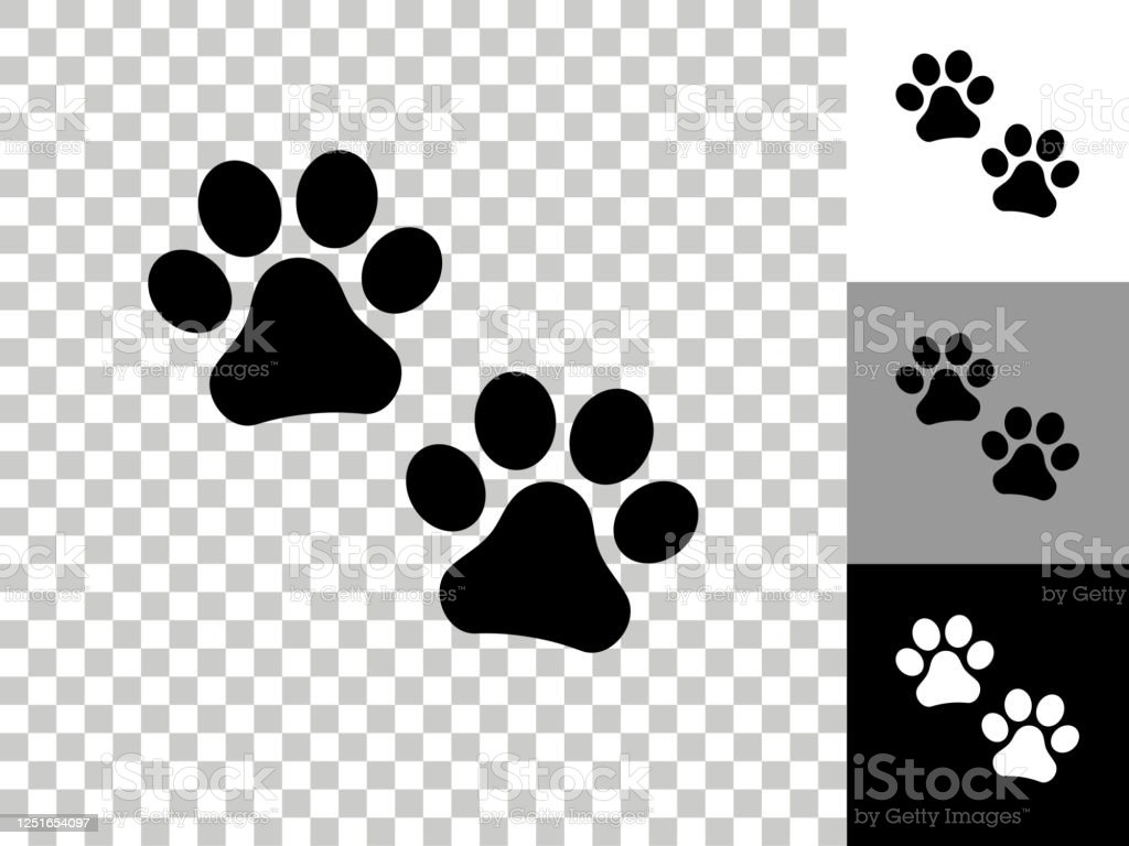 Detail Paw Print Transparent Background Free Nomer 32