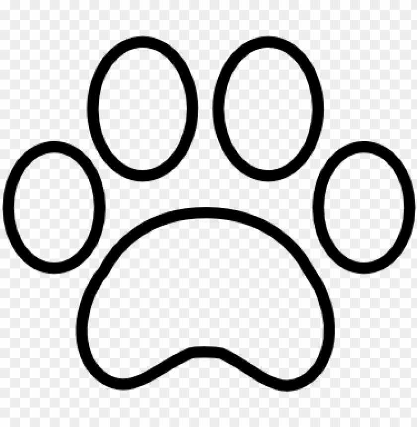 Detail Paw Print Transparent Background Free Nomer 39