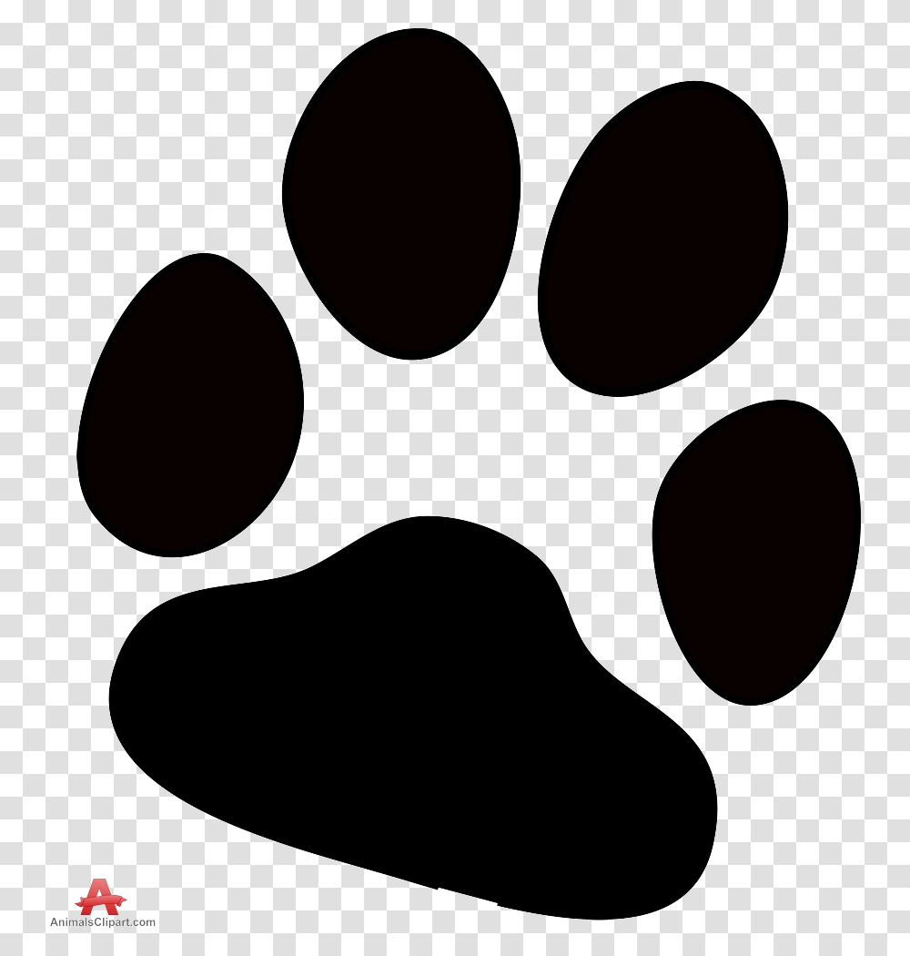 Detail Paw Print Transparent Background Free Nomer 4