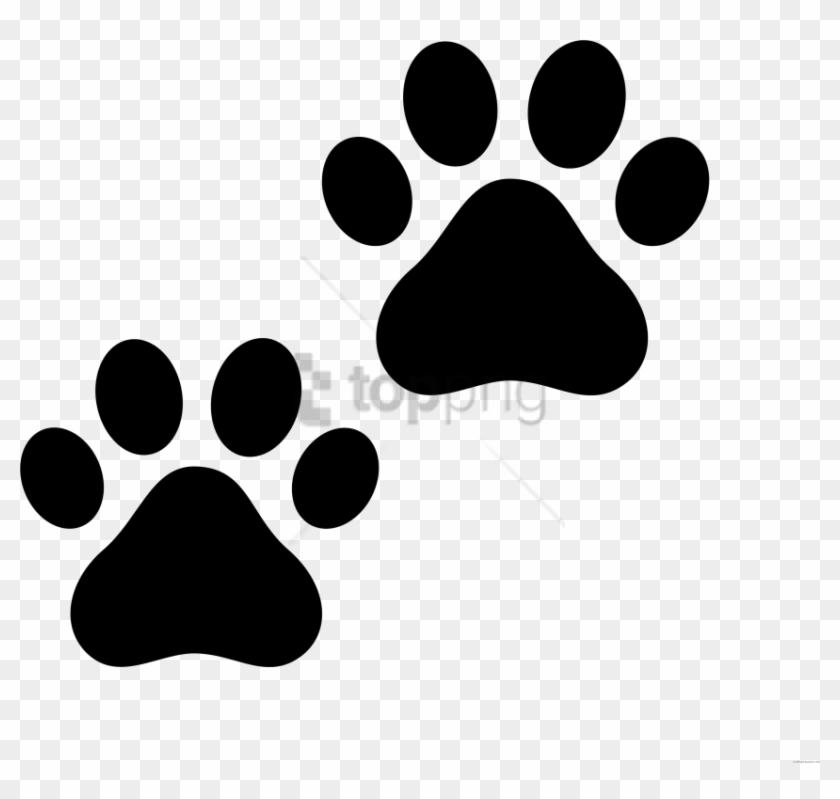 Detail Paw Print Transparent Background Free Nomer 7