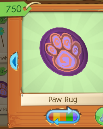 Detail Paw Rug Animal Jam Nomer 3