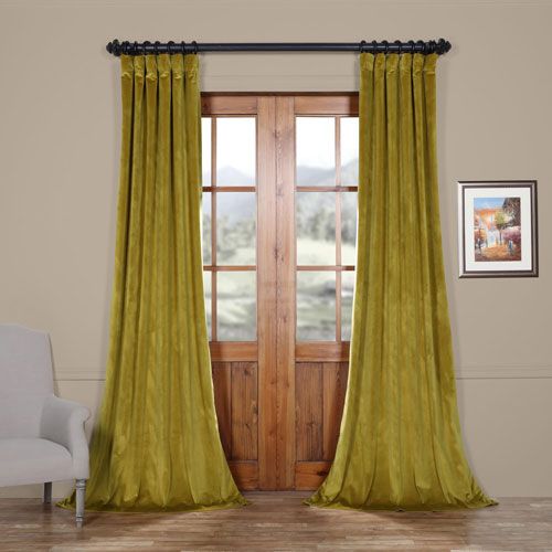 Detail Pea Green Curtains Nomer 25