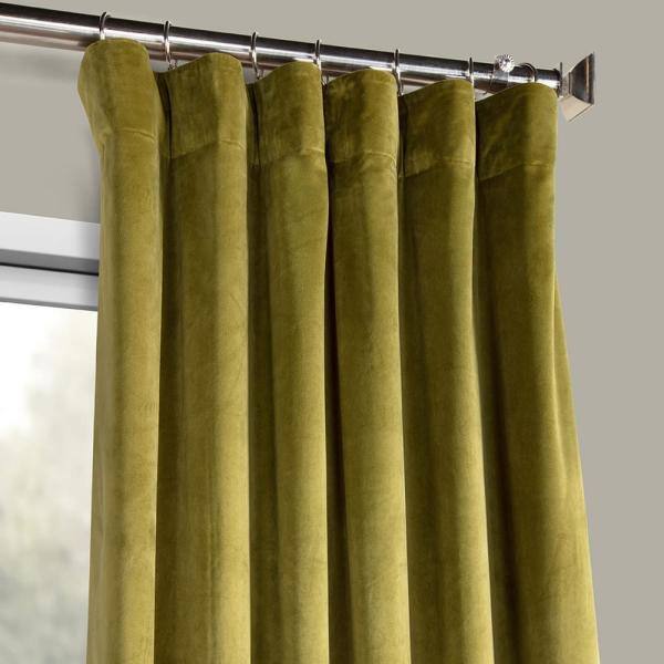 Detail Pea Green Curtains Nomer 8