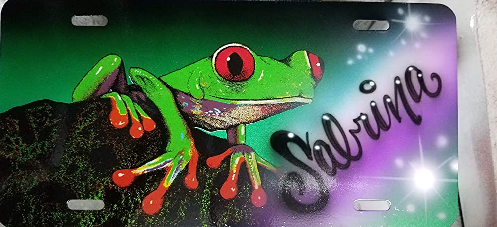Detail Peace Frog License Plate Nomer 23
