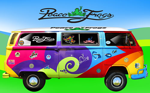 Detail Peace Frog Wallpaper Nomer 11