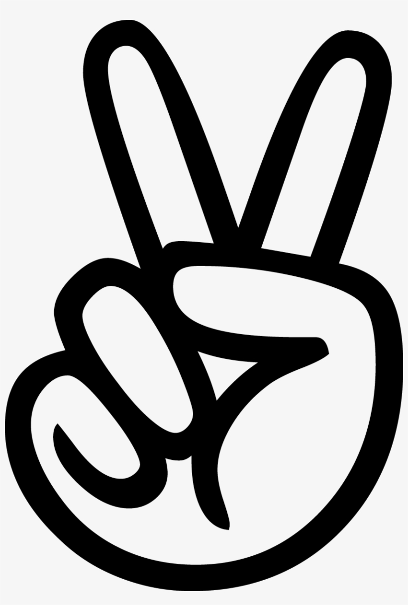 Detail Peace Hand Png Nomer 34