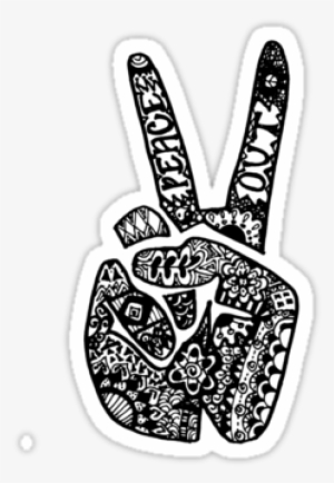 Detail Peace Hand Png Nomer 58