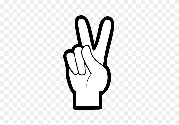 Detail Peace Hand Sign Png Nomer 12