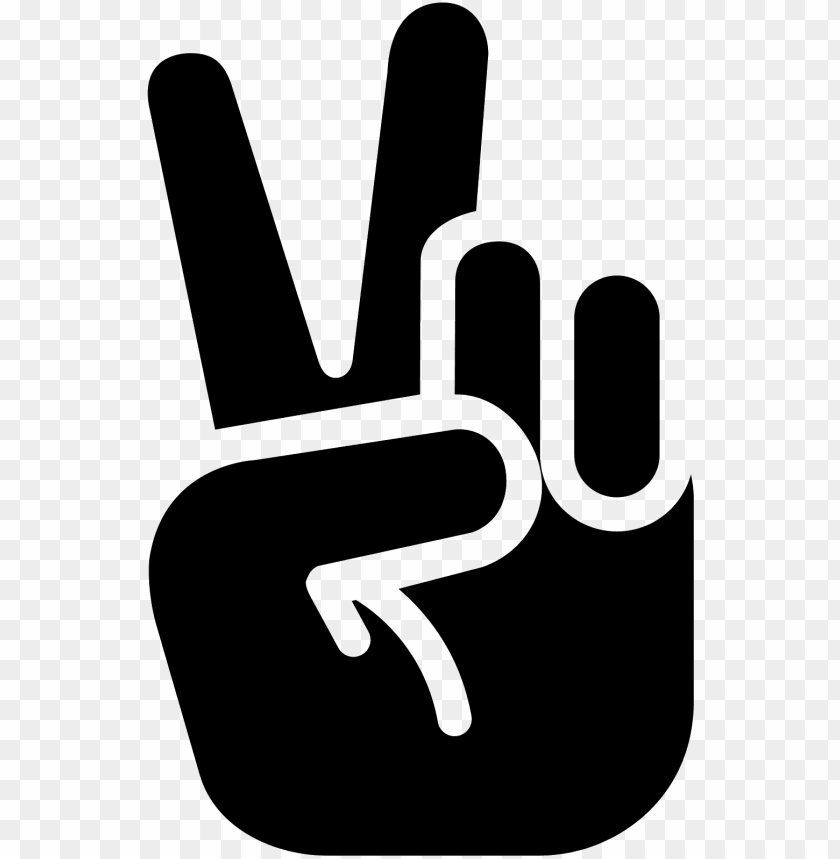 Detail Peace Hand Sign Png Nomer 18